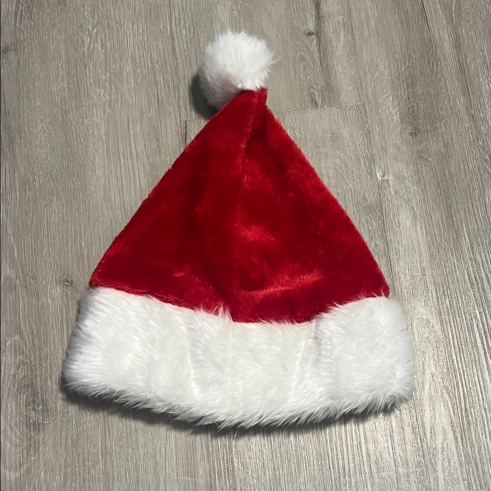 Festive‎ Red and White Santa Hat